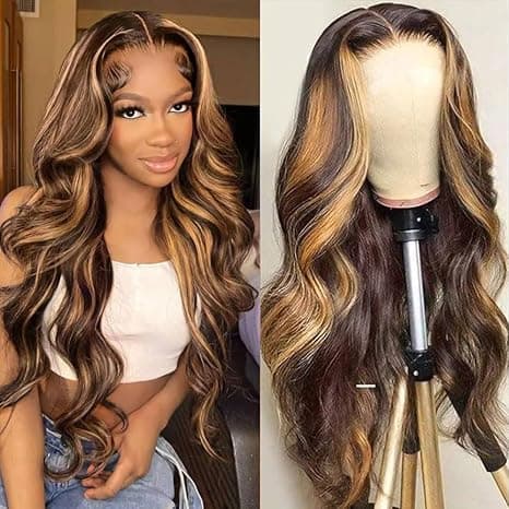 Closure 4x4 Highlight P4/27 Body Wave - vue 2