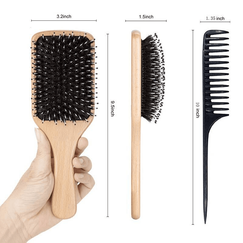 Brosse Démêlante Poils de Sanglier