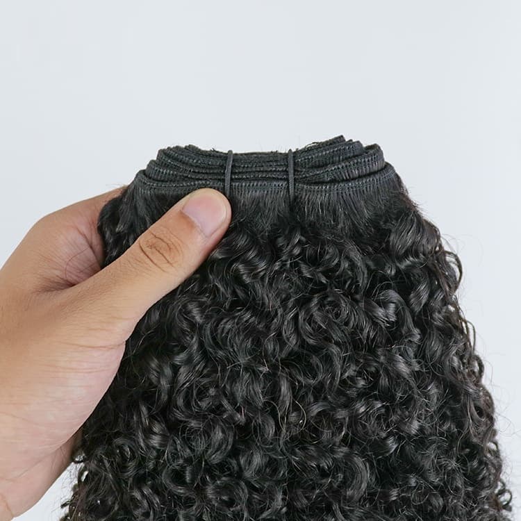 Tissage Curly Weft Cheveux Humains 4mm - vue 2